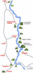 carte de rivière li