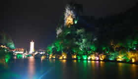 la bellle nuit de Guilin