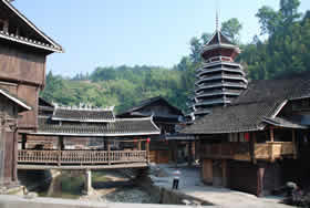 le village Zhaoxing des Dong