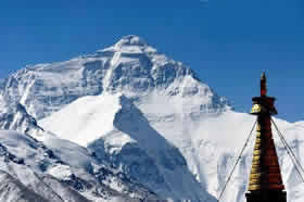 Everest depuis Rongbuk