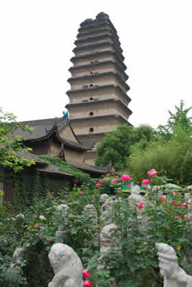 la petite pagode de l'Oie sauvage
