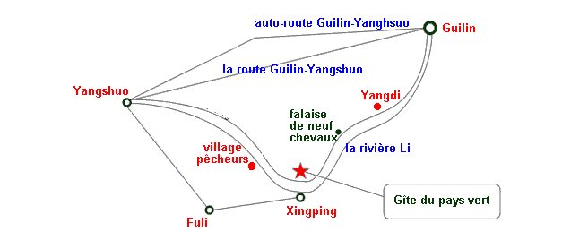 carte de Xingping